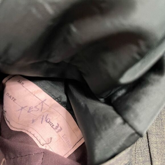 Boy Scout Hart Schaffner & Marx Green Blazer Bullion Boy Scouts VTG Size 37L - Picture 7 of 10